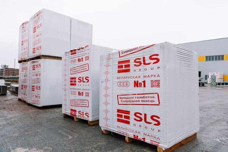 Газобетон Белорусский SLS D500 625х300х250 мм фото 1