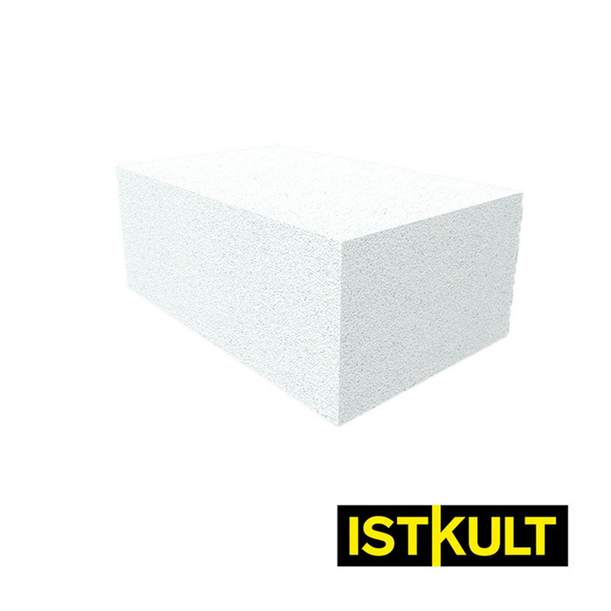 Газобетонный блок ISTKULT D500 B3,5 600х100х250 мм 2 сорт